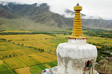 Image showing Landscape in Tibet