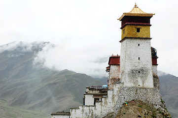 Image showing Landscape in Tibet