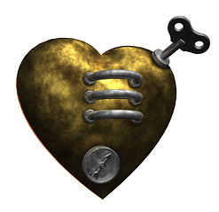 Image showing metal heart