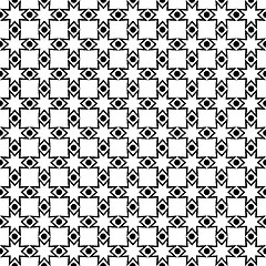 Image showing  seamless dots and checkered pattern 