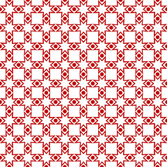 Image showing  seamless dots and checkered pattern 