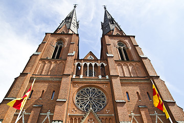 Image showing Uppsala cathedral 