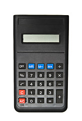 Image showing Black calculator 