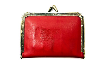 Image showing Red purse
