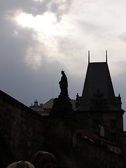 Image showing Clouds over Prague