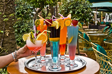 Image showing Exotic drinks