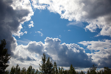 Image showing The sky before the storm