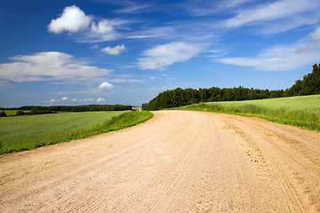 Image showing Rural road