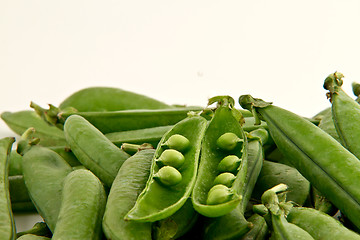 Image showing Bunch of peas