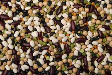 Image showing mixed dried beans 