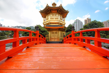 Image showing The Pavilion of Absolute Perfection in the Nan Lian Garden, Hong