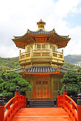 Image showing The Pavilion of Absolute Perfection in the Nan Lian Garden, Hong