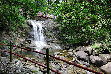 Image showing fence in park