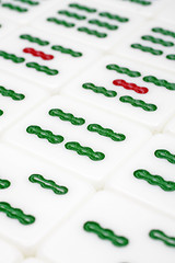 Image showing Mahjong tiles