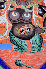Image showing chinese monster paint