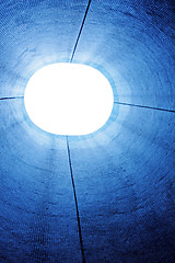 Image showing Abstract blue light 