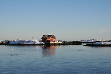Image showing Winter at Roest, Norway