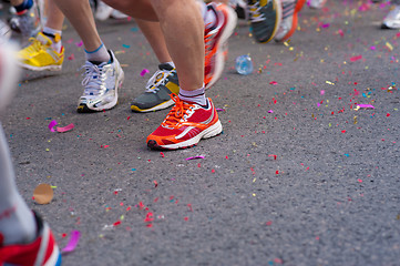 Image showing Marathon start