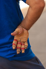 Image showing Pelota player