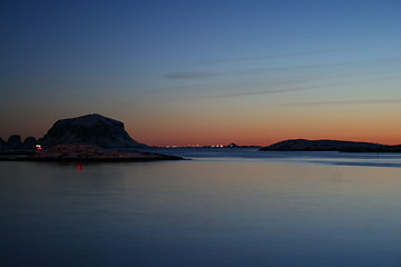 Image showing Fishing boats coming home