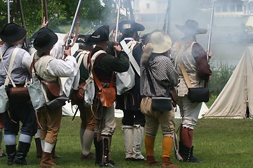 Image showing Firing a Volley