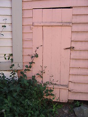 Image showing Pink door