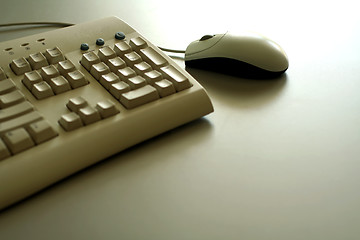 Image showing Mouse and keyboard