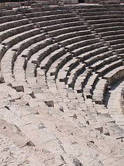 Image showing Roman Amphitheatre, Bet Shean, Israel