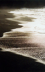 Image showing Black Lava Beach, Iceland