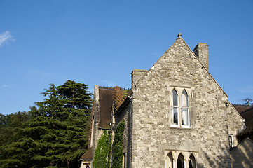 Image showing stone house detail