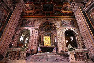 Image showing Basilica in Rome, Italy
