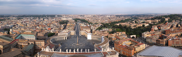 Image showing Rome panorama