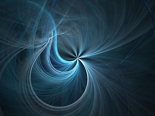 Image showing Blue abstract