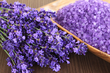 Image showing Lavender spa