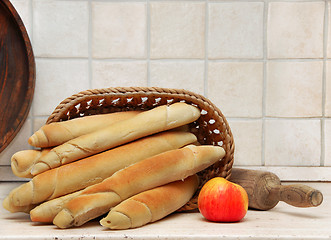 Image showing Appetizing homemade bread