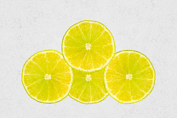 Image showing Four lemons.