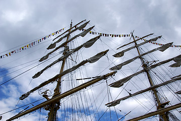 Image showing The mast