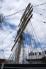 Image showing The mast