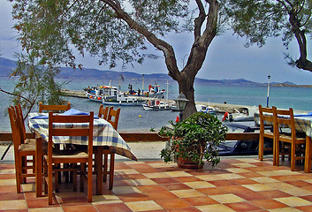 Image showing Gorgona taverna, Agia Anna, Naxos