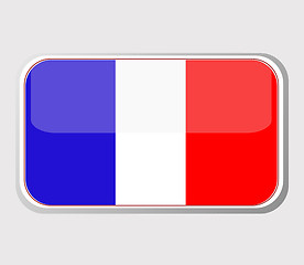 Image showing Flag of France in the form