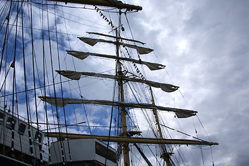 Image showing The mast