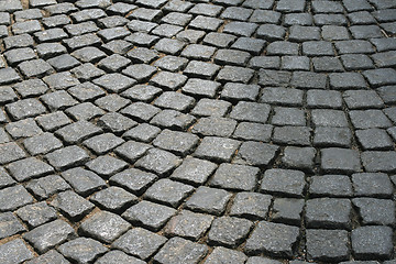 Image showing Stones cobblestones