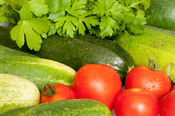 Image showing Fresh Vegetables