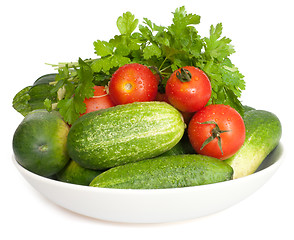 Image showing Fresh Vegetables