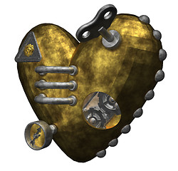 Image showing metal heart