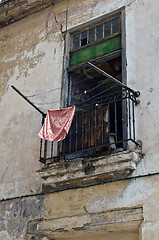 Image showing Old house facade.