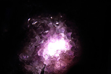 Image showing amethyst background