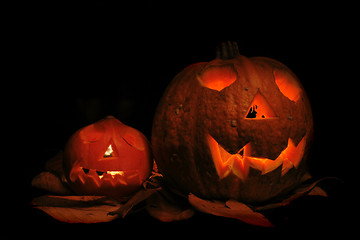 Image showing halloween pumpkins