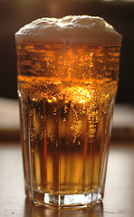 Image showing beer in the glass