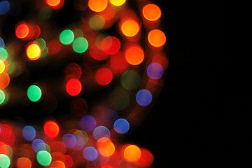 Image showing abstract color christmas background